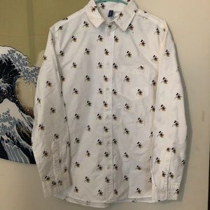Disney button up